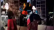 Agreden en el rostro con botella de vidrio a cantante folclórica durante concierto en Ayacucho