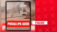 Es falso que este video muestre un enfrentamiento entre la Policía y pobladores durante las protestas en Pucallpa: las imágenes son de un operativo en Lambayeque