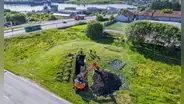 Arqueólogos noruegos reabren un montículo funerario y descubren rastros de un barco vikingo de 15 metros