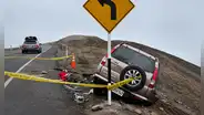 Tragedia en Pasamayo: conductor pierde la vida al despistar su vehículo y dar varias vueltas de campana en plena Panamericana Norte