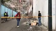 La Victoria: hallan cuerpo de mujer cerca de La Cachina tras incendio provocado frente a un colegio