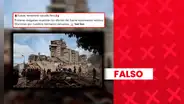 Es falso que esta fotografía retrate los daños estructurales causados por el sismo de magnitud 7,2 en Ayacucho: en realidad, fue captada en Venezuela