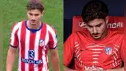 Con la mirada perdida y el rostro desencajado: la desoladora imagen de Julián Álvarez tras ser repudiado por hinchas del Atlético Madrid
