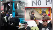 Ministro Astudillo evita dar la cara a la prensa tras rechazo de transportistas al plan Escudo de la PNP
