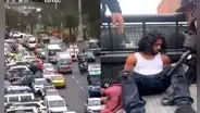 Chofer de cúster huye con pasajeros a bordo para evitar intervención en Los Olivos y termina detenido