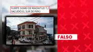 Es falso que esta fotografía retrate los daños estructurales de una vivienda a causa del terremoto de 7,2 en Ayacucho: en realidad, fue captada en Pereira, Colombia