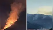 La Libertad: incendio forestal en Cachicadán afecta más de 9 hectáreas y obliga a cerrar temporalmente circuito turístico del cerro La Botica