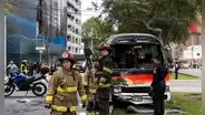 Miraflores: chofer de cúster choca contra auto y deja seis heridos, incluida paciente oncológica