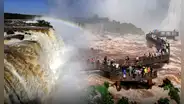 El caudal de las cataratas del Iguazú supera 8 millones de litros por segundo, más de 5 veces de su capacidad habitual: El Niño estaría detrás