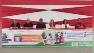 Corte de La Libertad desarrolla X Feria Llapanchikpaq Justicia en el centro poblado El Milagro