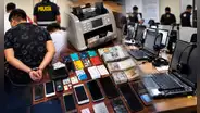 Detienen a 11 investigados por estafar como falsos asesores bancarios desde un call center en Comas