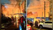 Fuerte incendio en Lince: emergencia moviliza a más de 15 unidades de bomberos en la avenida Canevaro