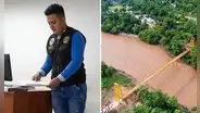 San Martín: Buscan a suboficial de la PNP desaparecido tras volcarse una embarcación en el río Mayo