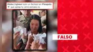 Es falso que Keiko Fujimori haya recibido rechazo durante una visita a Tarapoto: video corresponde a Tumbes y audio fue superpuesto