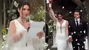 Mafer Neyra, ex de Hugo García, se casa con Ernesto Cabieses y le dedica románticos votos: "Desde los 12 años conocí al amor de mi vida"