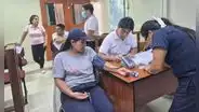 Corte del Santa realiza campaña de salud integral para personal judicial de Huarmey