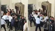 Disputa por rectorado de la UNI desata enfrentamiento en la sede universitaria