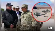Ejército simuló entrega de helicópteros rusos reparados
