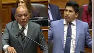 "Estas cifras no son h....": Diputado Jesús Pérez lanza insulto a ministro Astudillo y este se retira del hemiciclo