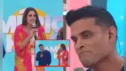 Rebeca Escribens llama “adefesio” a Christian Domínguez y protagonizan polémico momento en vivo: “No me caes”
