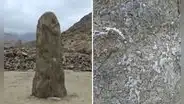 El daño podría ser irreversible: arruinan con cera caliente monumentos del Precerámico por falsos rituales de amor