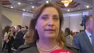 Dina Boluarte reaparece en acto público después de más de 10 meses: “Yo estoy feliz”