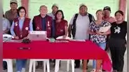 Piura: pobladores de Tejedores reciben orientación sobre servicios de los Juzgados de Paz Letrados