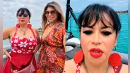 Susy Díaz celebra sumpleaños en el Caribe y lanza dardo a sus detractores: “Siempre me  cuido de la gente envidiosa”