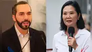 Keiko Fujimori y Nayib Bukele se reunirán en El Salvador el 29 de octubre