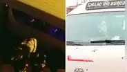 Ataque armado contra combi deja herido al conductor y dos pasajeros en plena ruta en el Callao