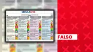 Esta imagen no muestra la cédula de sufragio oficial que se utilizará en Puno para las Elecciones Regionales y Municipales 2026