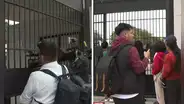 ERM 2026 en San Marcos: puerta principal permaneció cerrada para votar hasta que apareció la prensa
