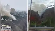 Alerta en la Costa Verde: reportan fuego cerca del centro comercial Larcomar en plenas elecciones en Miraflores