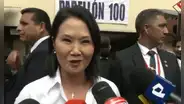 Keiko Fujimori llama a votar por autoridades que trabajen “en conjunto con el Gobierno central”