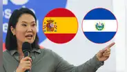 Cámara de Senadores autoriza que Keiko Fujimori viaje a El Salvador y España