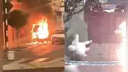 Sujeto habría usado una bomba molotov para incendiar una mototaxi en La Victoria
