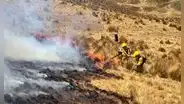 Incendio forestal arrasa más de 1.000 hectáreas y amenaza el Bosque de Piedras de Huayllay en Pasco