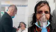 Kike Suero se quiebra al visitar a Mondonguito en hospital y ruega por su pronta recuperación: “Para que lo cures, Señor”