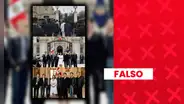 Es falso que se haya captado a BTS en Palacio de Gobierno y junto a Keiko Fujimori: imágenes fueron generadas con inteligencia artificial