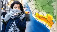 Senamhi advierte descenso de temperatura hasta -15 °C en 49 provincias este 13 y 14 de octubre