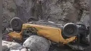 Tragedia en Áncash: auto cae a abismo tras choque y deja seis muertos, entre ellos una niña de 3 años