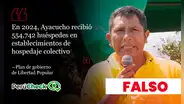 Plan de gobierno de Libertad Popular confunde cifras de arribos de turistas a Ayacucho