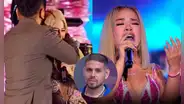 Mackeily Luján llora en pleno concierto de la Bella Luz tras ruptura definitiva con Dimas Ysla: “Cómo me duele”