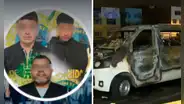 Dictan 18 meses de prisión preventiva contra acusados de incendiar miniván con el chofer dentro en Los Olivos