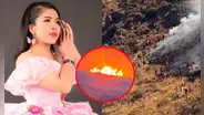 Cantante folclórica Dayan Flor comparte conmovedoras imágenes de cómo quedó Puno tras incendios forestales: “Me duele profundamente”