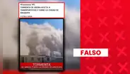 Es falso que este video muestre una tormenta de arena reciente en Arequipa: las imágenes son de 2025
