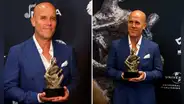 ¡Histórico! Gianmarco ingresó al salón de la fama de compositores latinos y es homenajeado por Gloria y Emilio Stefan