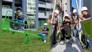 Universitarios crean juegos inclusivos para personas con discapacidad y buscan llevarlos a parques de Chiclayo