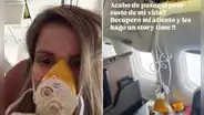 Alejandra Baigorria vive momentos de horror por falla de su avión en pleno vuelo: "Pensé que eran los últimos minutos de mi vida"
