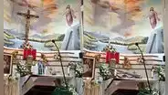 Un sacerdote muere en Ecuador tras caerle encima una cruz durante una misa transmitida en directo